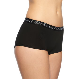 Bamboe hipsters Iris 2-pack - zwart