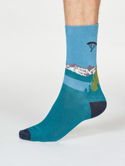sokken met bergen