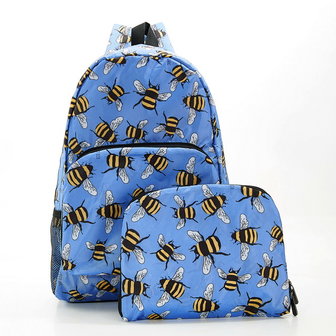 Rugzak blue bees