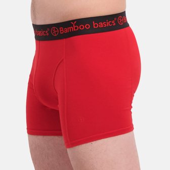 bamboe boxershort rood