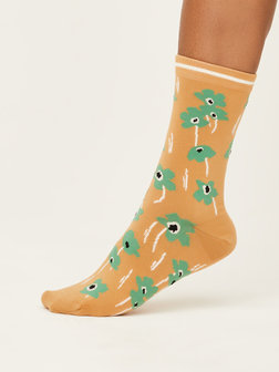 mango yellow socks