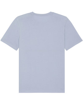 T-shirt blauw biologisch katoen