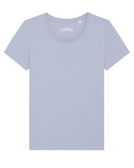 dames T-shirt serene blue