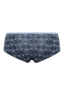 blauwe hipster