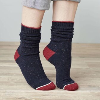 warme wollen sokken