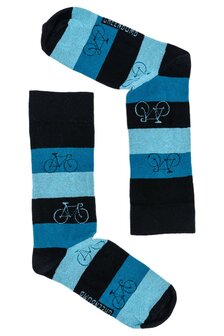 sokken met fietsen