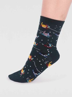 sokken met kattenprint