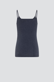 katoenen topje blauw