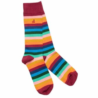 sokken gekleurde strepen