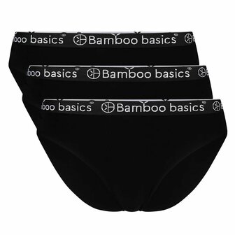 bamboe slip dames zwart