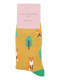 Miss Sparrow fox socks