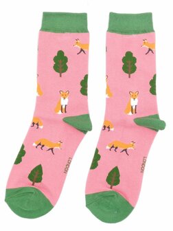 sokken met vossen pink