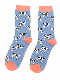 sokken met koeien
