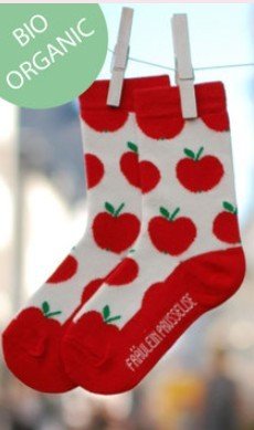 sokken met appeltjes