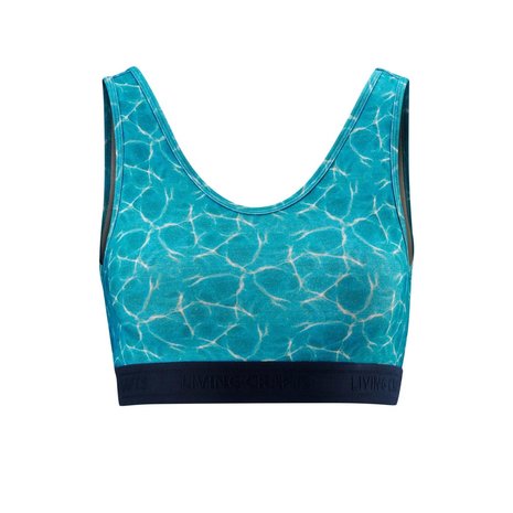 Living Crafts sportbustier bh - water