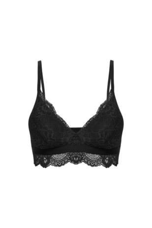 zachte zwarte bh comazo