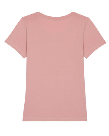 dames T-shirt roze