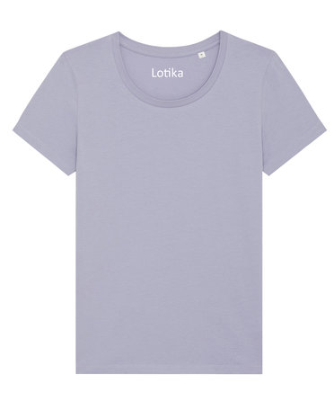 betrouwbaarheid Nauwkeurigheid Majestueus Lotika dames T-shirt lavender - Lotika