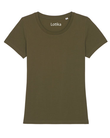 T-shirt dames British khaki