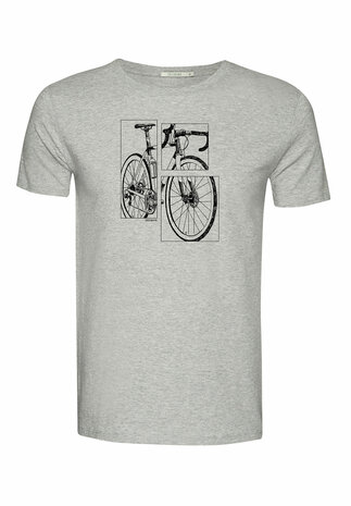 grijs t-shirt racefiets