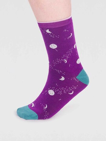 sokken mona moon paars