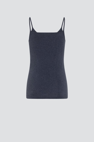 katoenen topje blauw