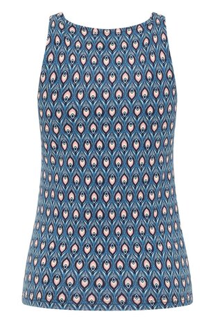 Tranquillo tanktop met V-hals - boho