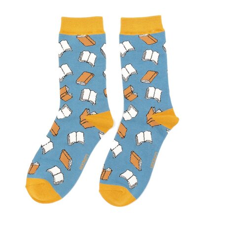 sokken met boeken