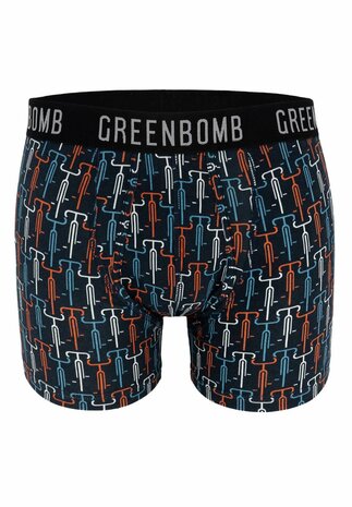 boxershort fiets print