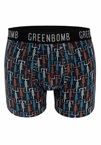 boxershort fiets print