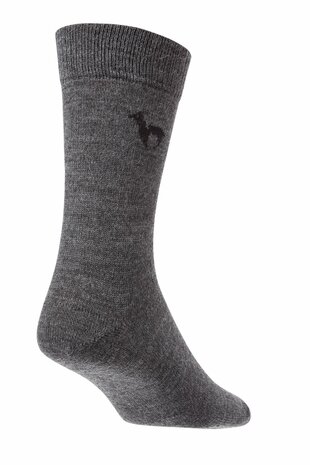 effen sokken grijs
