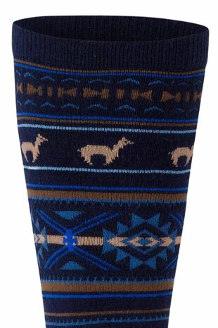 alpaca sokken met motied