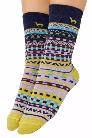 sokken met patroon Dilaya