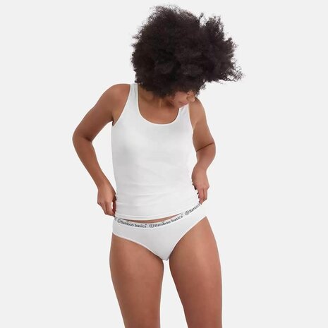 Bamboo Basics witte slip