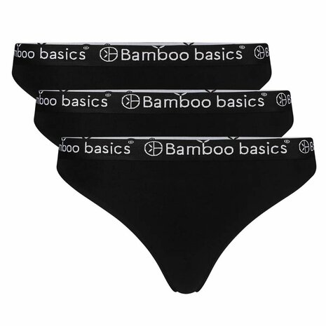 Bamboo Basics string zwart