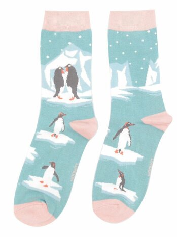 bamboe sokken pinguïns