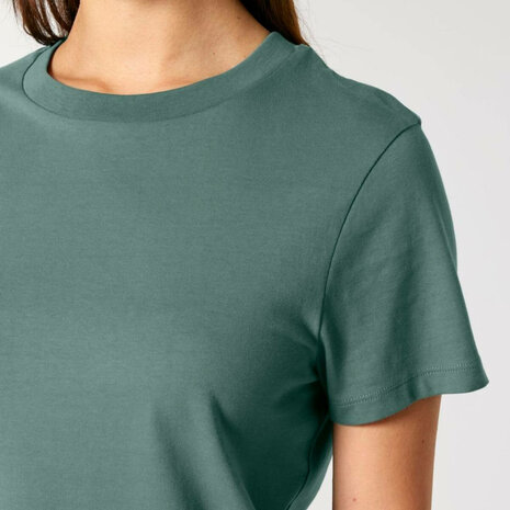 dames T-shirt groen