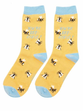 sokken dames bijenprint