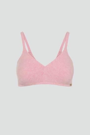 dames ondergoed roze gem&ecirc;leerd