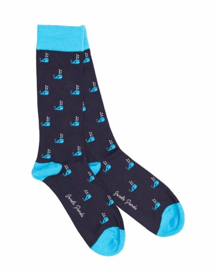 swole Panda whale socks