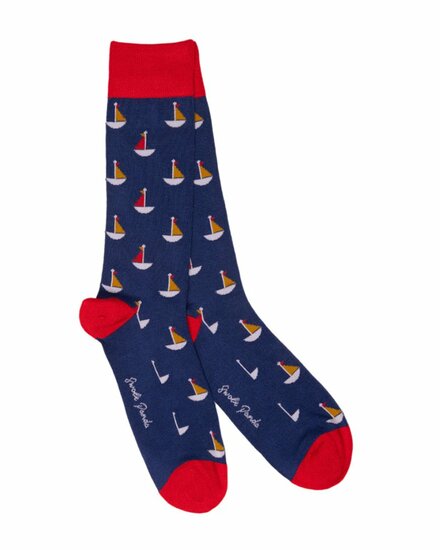 Swole Panda sailingBoat socks