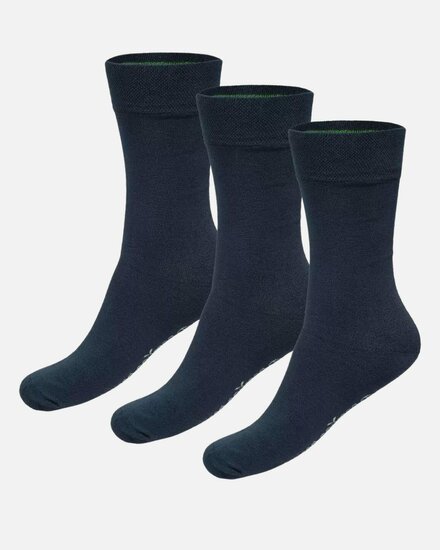 bamboe sokken beau navy
