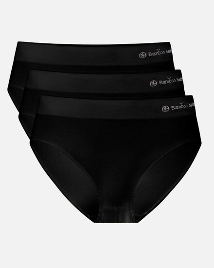 bamboe slip Belle zwart