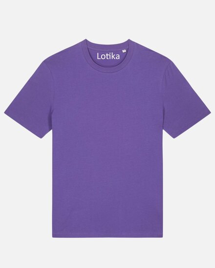 katoenen tshirt paars