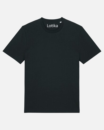 katoenen tshirt zwart