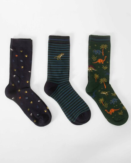 heren sokken dinosaurus