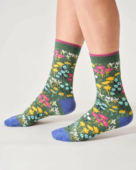 sokken ditsy bloemen