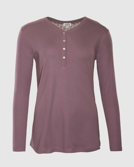 pyjamashirt Violera - mauve