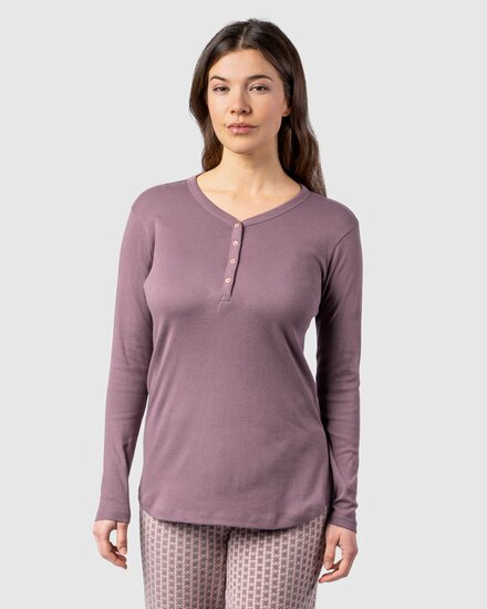 pyjamashirt dames lange mouwen