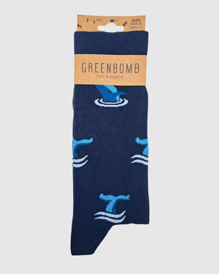 heren sokken walvis